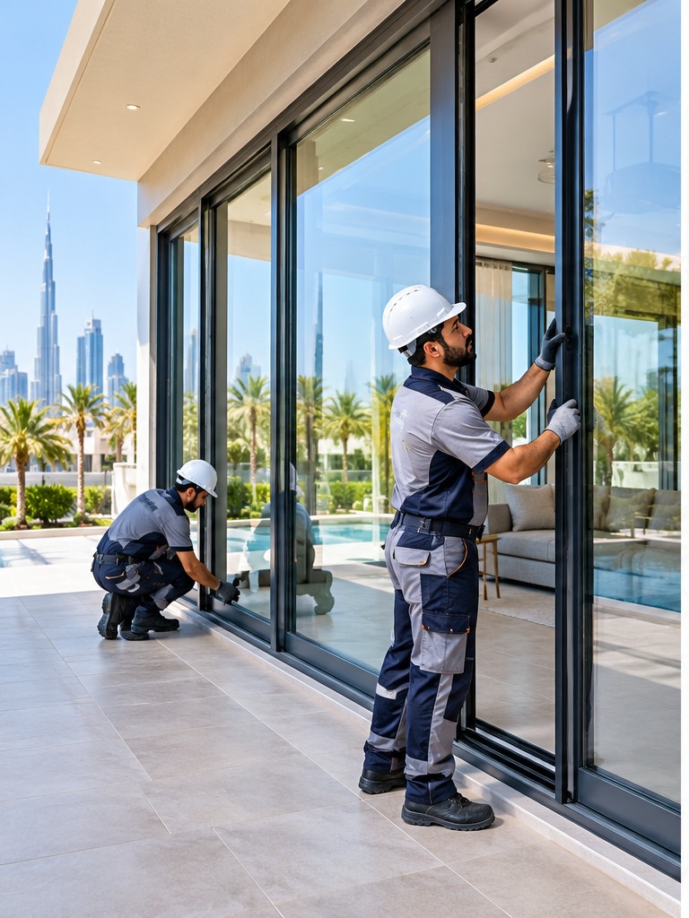 Aluminium Windows, Doors & Glass Work